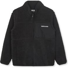 Mads Nørgaard Jakker Børnetøj Mads Nørgaard Teddy Fleece Jeffo Jacket - Jet Black