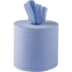 Centrefeed 2 Ply Embossed Roll Paper 6-pack Blue