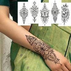 Tattoo Care Shein 5pcs Black Temporary Tattoo Stickers 2 U