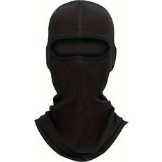 Beige Balaclavas Temu Space Men's Breathable Full Face Mask - Beige