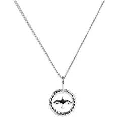 Emma Israelsson Halsband Emma Israelsson Wreath Dove Necklace - Silver