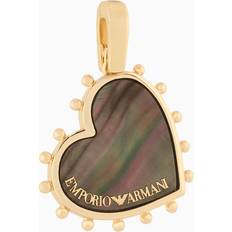 Emporio Armani Charms & Pendants Emporio Armani Gold-Tone Mother-of-Pearl Charm