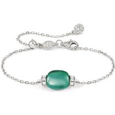 Nomination Green Bracelets Nomination Paraiba Tourmaline Green Bracelet - Silver Wit