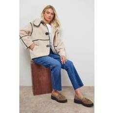Low Shoes Oasis Brooker Suede Tassel Chunky Loafers - Taupe