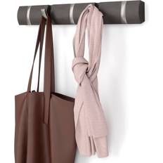 Umbra Flip 5 Driftwood/Nickel Coat Hook 50.8cm