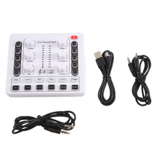 Studio Mixers SEM M8 Audio Interface Podcast Equipment Caster