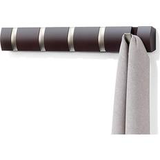 Umbra Flip 5 Espresso/Nickel Coat Hook 50.8cm