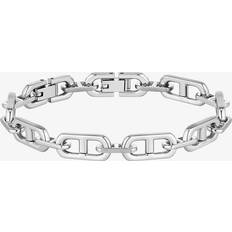 Brushed Polished Chain Cuff