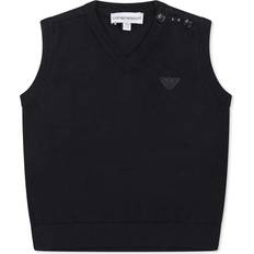 Blå Polstrede veste Emporio Armani Blue Vest For Baby Boy - Blue