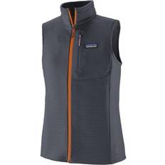 Patagonia Träningsplagg Västar Patagonia R1 Vest Fleeceväst Dam - Grå