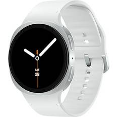 Wearables samsung galaxy watch 44 Samsung Galaxy Watch 8 3.81 cm AMOLED Berøringsskærm Sølv Wi-Fi GPS