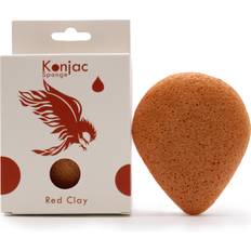 Konjac Sponges on sale Ancient Wisdom Teardrop Konjac Sponge Red Clay