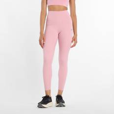 New Balance Strumpbyxor & Stay-ups New Balance NB Harmony High Rise Legging 25 Pink Poly Knit