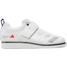 Adidas Treningssko adidas Powerlift 5 Weightlifting Shoes - Cloud White/Silver Metallic/Core Black
