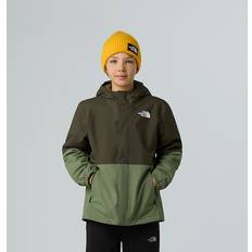 Polyamide Rain Jackets Children's Clothing The North Face WarAntora Rain Jacket Waterproof - New Taupe Green Bark Mist