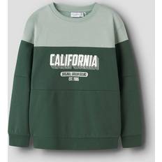 Grøn Sweatshirts Børnetøj Name It Regular Fit Sweatshirt