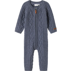 Jumpsuits Name It Ulddragt Overall - Mørkegrå