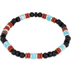 Turkos Armband By Billgren Bernt Beadsarmband Herr 19 cm - Svart
