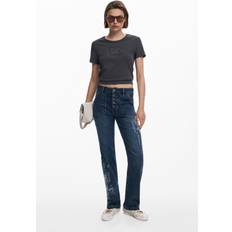 Desigual Blåa Jeans Desigual Jeans Denim - Blå