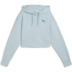Puma Rosa Tröjor Puma Premium Ess Relaxed Graphic Hoodie Women - Grön