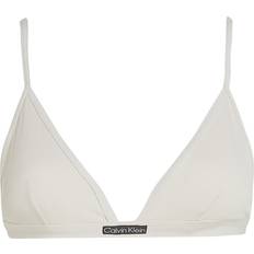 Calvin Klein Polyester Bikini Tops Calvin Klein Triangle Bikini Top - CK Rib