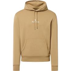 Beige - Men Jumpers Polo Ralph Lauren Logo Double-Knit Hoodie - Beige