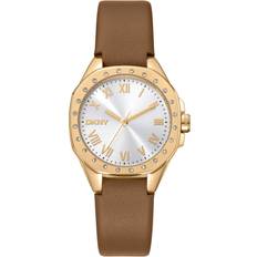 Ure DKNY Brooklyn Mini DK1L013L0025 Quarzuhr Braun