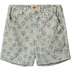 Blomstrede Bukser & Shorts Wheat Shorts Elvig Aqua Hawaii Flowers