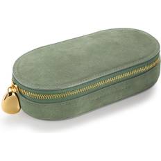 Monica Vinader Jewellery Storage Monica Vinader Suede Jewellery Box Calf Leather - Green