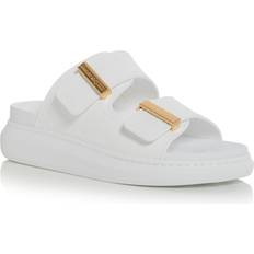 サンダル・ミュール alexander mcqueen SLIPPER (780714WIEAE 2940) Alexander Mcqueen The Seal Embossed Slip-On Slides, Brand