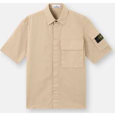 Stone Island Shirts Stone Island Twill Stretch-TC Shirt - Beige