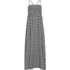 Co'Couture Midikjoler Co'Couture Sofiacc Smock Strap Dress Kjoler - Offwhite
