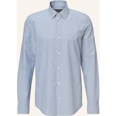 Marc O'Polo Shirts Marc O'Polo Overhemd Stripe Light Light - Blue