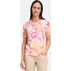 Betty Barclay Pink Tøj Betty Barclay Paisley Print Basic Skjorte - Flerfarvet