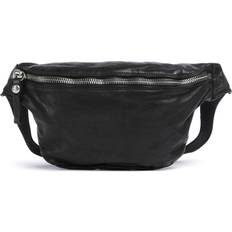 Corniolo Leather Fanny Pack 26 cm - Black