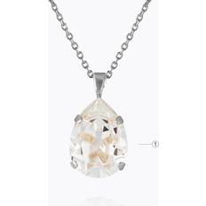 Caroline Svedbom 14k Halsband Caroline Svedbom Mini Drop Necklace Any Color Rhodium
