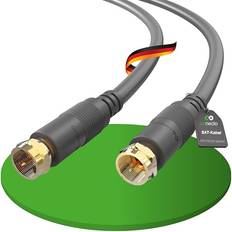 Antennkabel koaxialkabel Conecto Antennkabel SAT Koaxialkabel TV 0.50 m