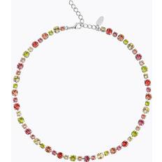 Caroline Svedbom Herr Smycken Caroline Svedbom Calanthe Necklace Tropicana Combo Gold Rhodium