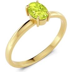 Edblad Grön Ringar Edblad Misty Ring Green Gold
