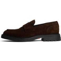 Slip-on Mockasiner Tommy Hilfiger Lightweight Suede Loafers - Legacy Brown