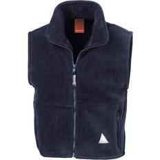 Röda Västar Result Childrens Kids Fleece Gilet - Mörkblå