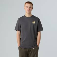 The North Face Yellow T-shirts The North Face S S Connected Relaxed Graphic Tee - Anthracite Grey