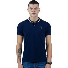 Cycling Polo Shirts Revolt Solid Slim Fit Men's Cotton Polo T-Shirt - Mood Indigo