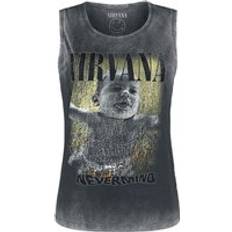 Vid Toppe Nirvana Tanktop Nevermind Damer - Grå