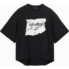 Scrunch Amelie T-shirt - Antracit/Sort/Hvid
