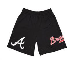 Sports Fan Apparel New Era Atlanta Braves MLB Custom Black Mesh Shorts 2xl