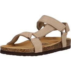 Cyprian Leather Cork Sandaler - Timber Wolf