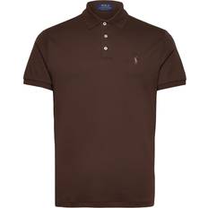 Ralph Lauren Polotrøjer Ralph Lauren Custom Slim Fit Soft Cotton Polo Shirt - Brown