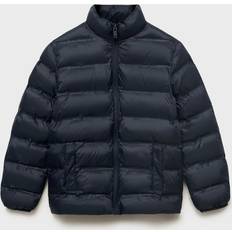 Ternede Jakker Mango Vinterjakke Unico - Navy