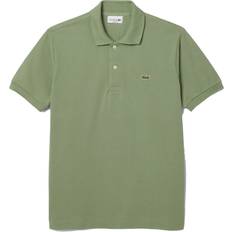 Lacoste Jersey Pikétröjor Lacoste Short Sleeved Ribbed Collar Shirt - Thyme